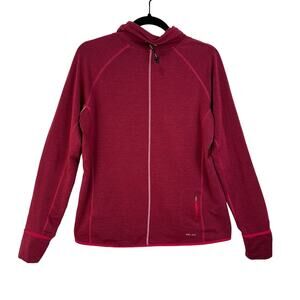 Nike Thermal Brushed Fleece Lined Cowl Neck Pullover Women’s Size Large Dri-Fit